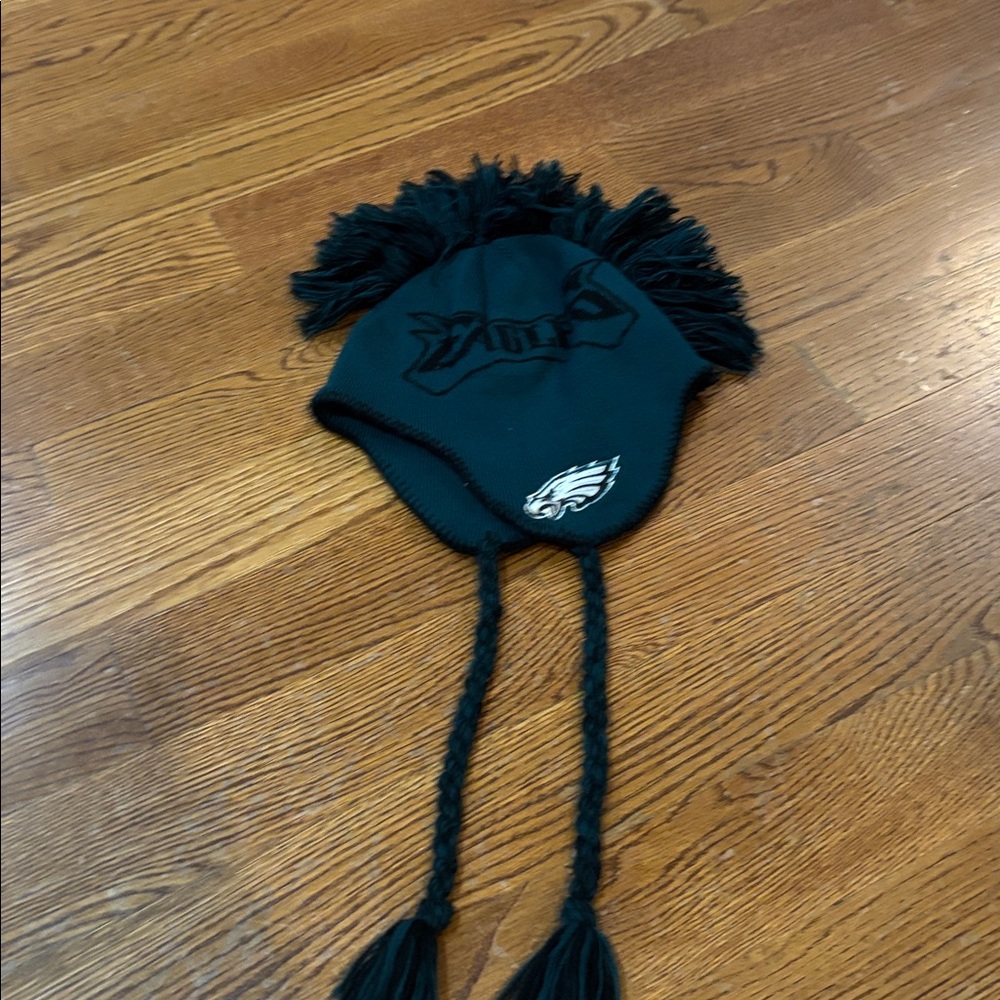 Philadelphia Eagles Black Knit Beanie